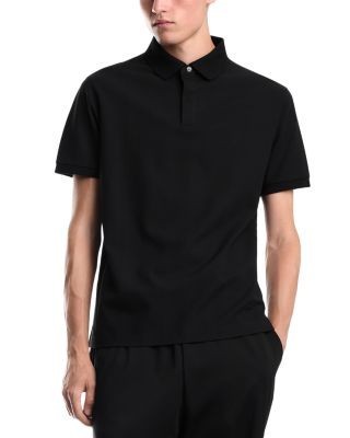 Emporio Armani Cotton Jacquard Jersey Polo Shirt