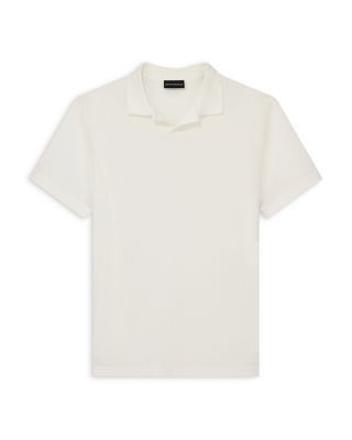 Emporio Armani Johnny Collar Cotton Polo Shirt