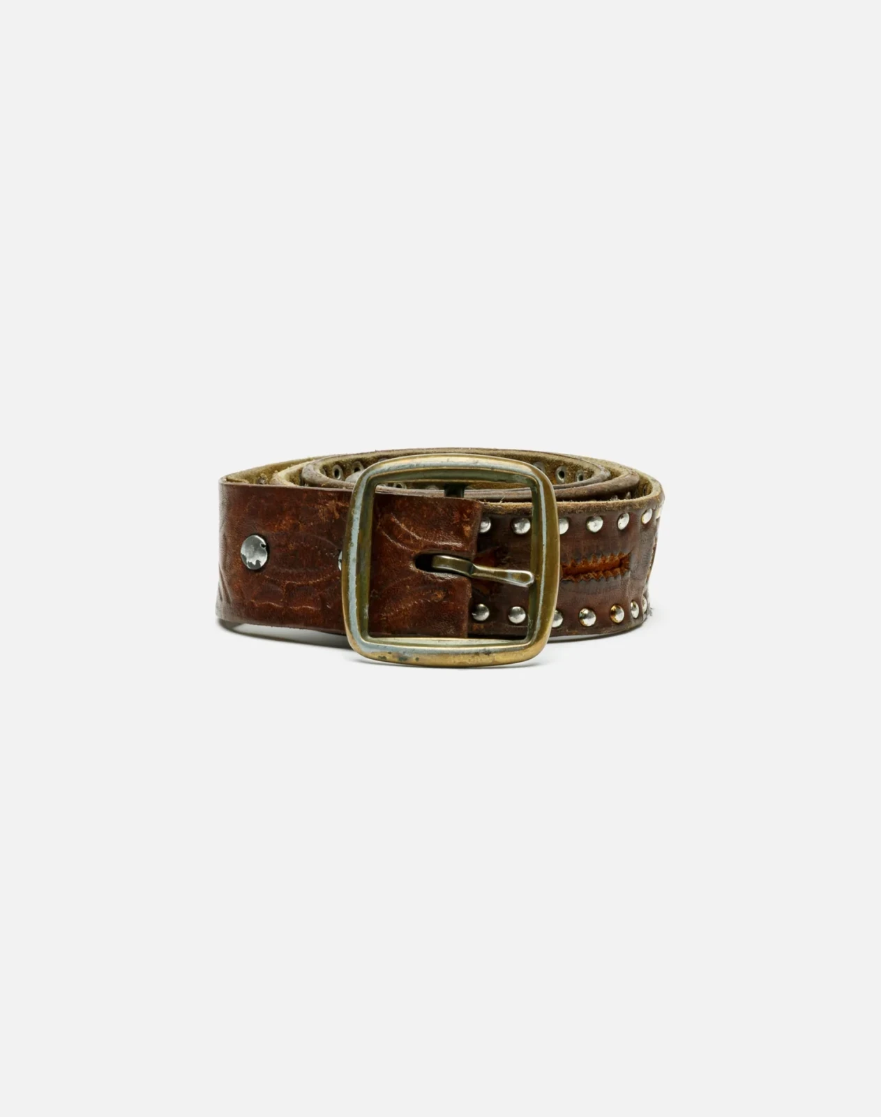 RE/DONE Vintage | 70s Leather Stud Belt | Vintage Belts