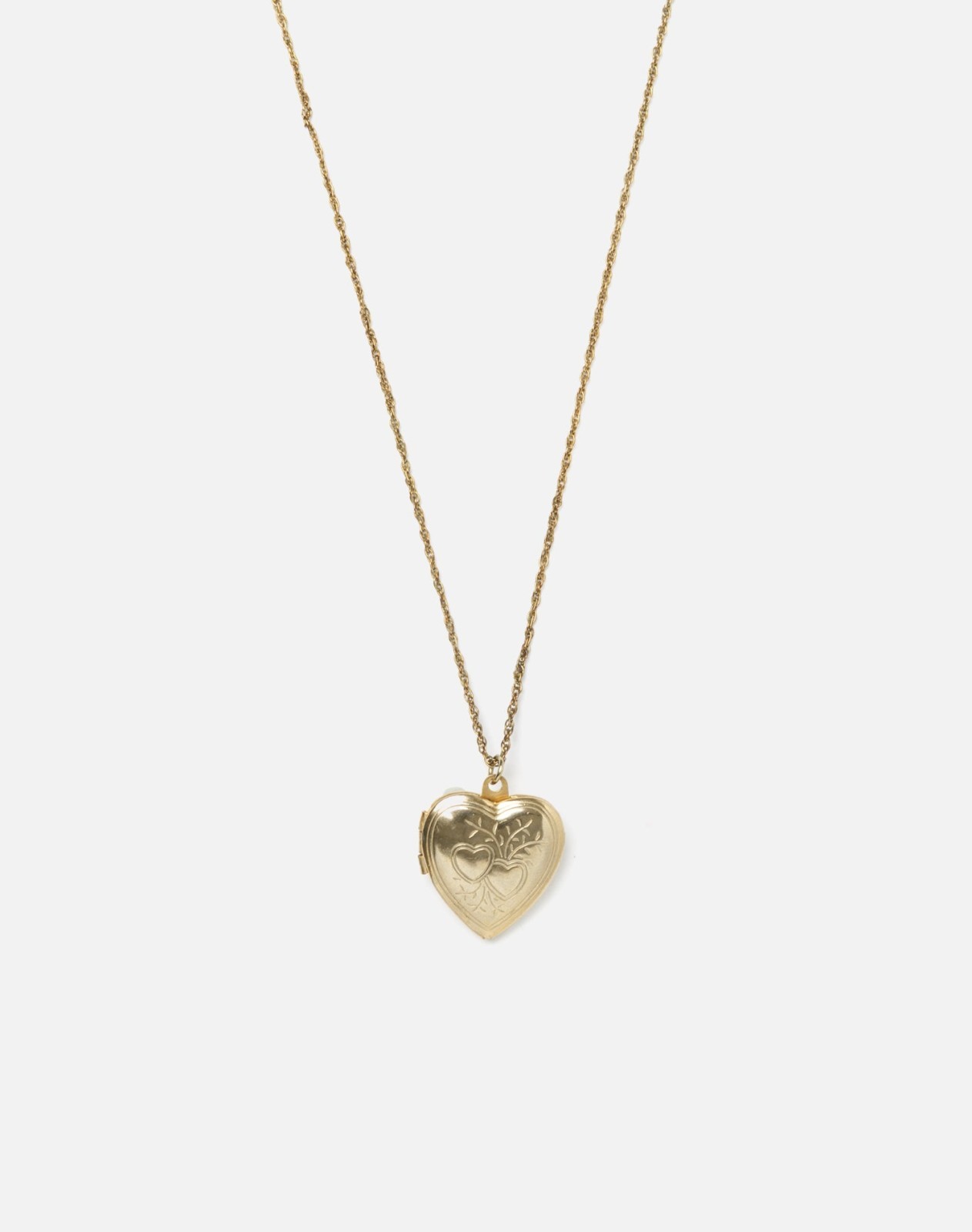 RE/DONE Vintage | 70s Gold Plated Locket Necklace | Vintage Necklaces