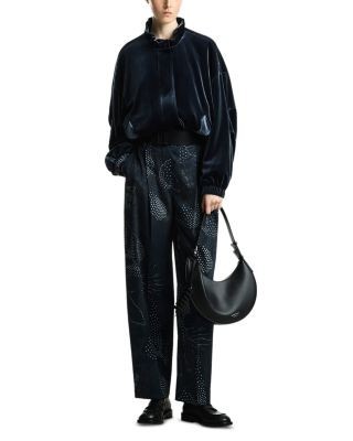 Emporio Armani Pleated Creponne Pants