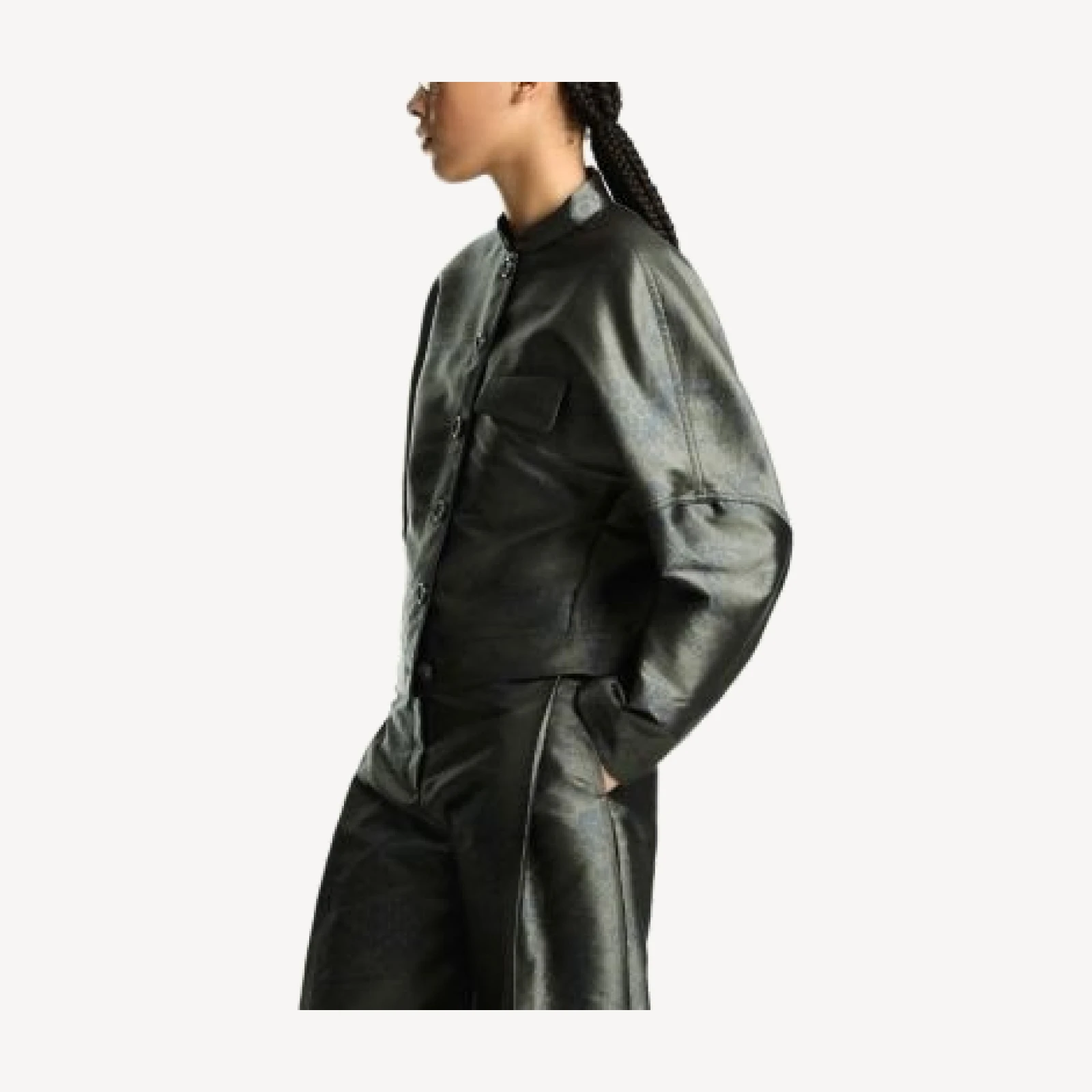 Emporio Armani Landscape Jacquard Bomber Jacket