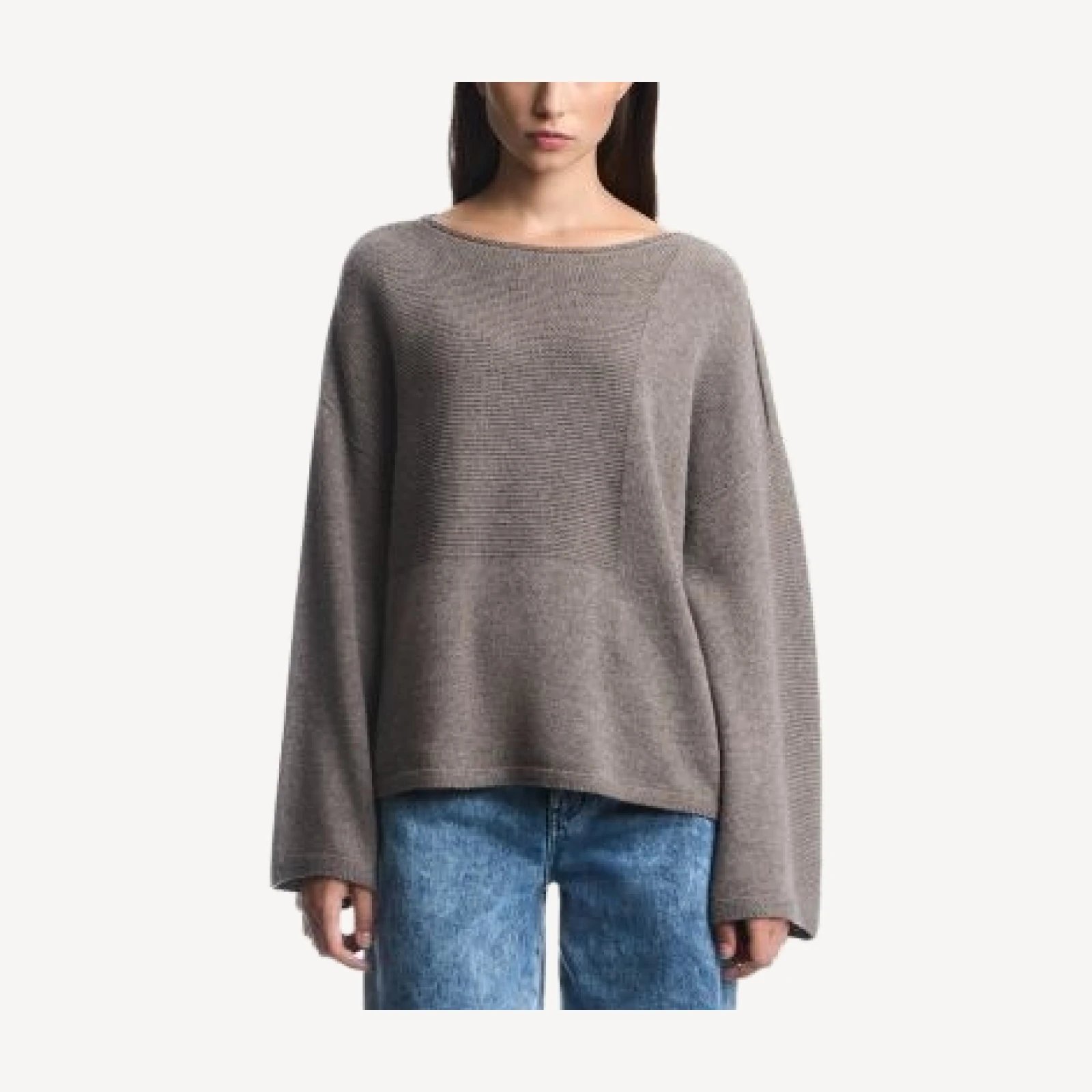 Emporio Armani Wool & Cashmere Boat Neck Sweater