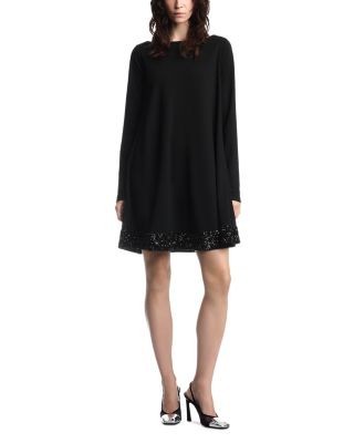 Emporio Armani Stretch Interlock Jersey Dress