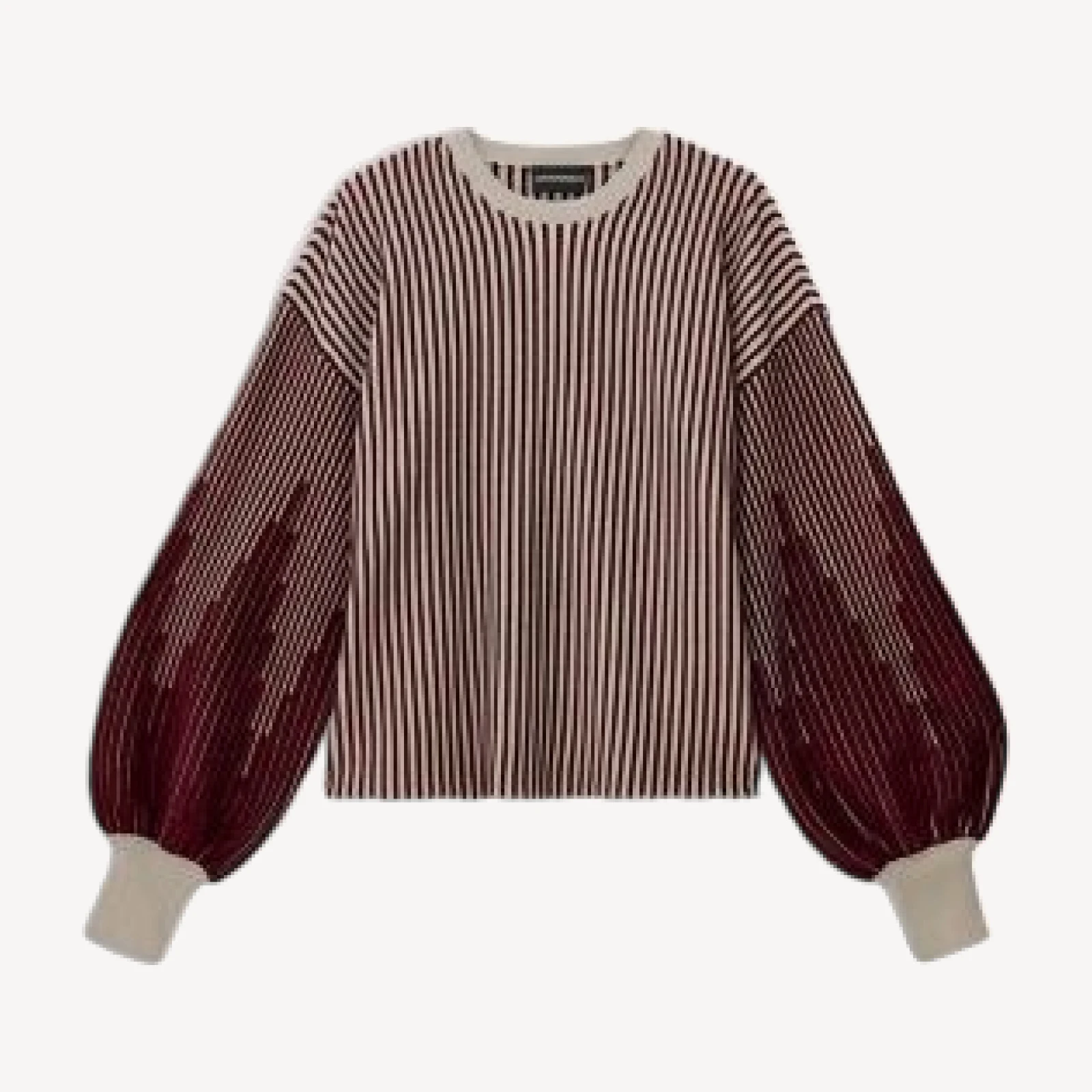 Emporio Armani Bicolor Crewneck Sweater