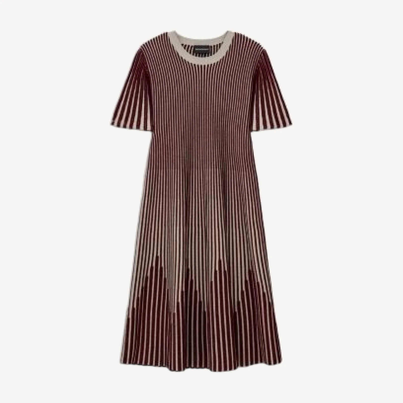 Emporio Armani Knitted Ottoman Dress