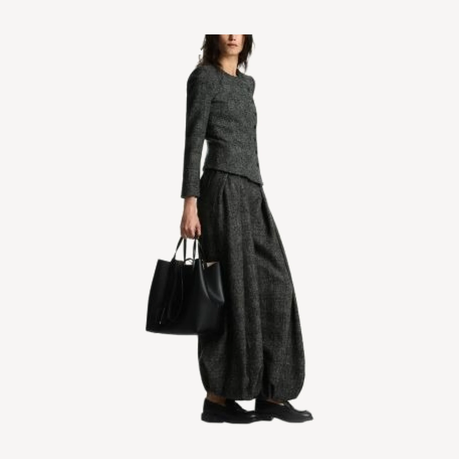 Emporio Armani Wool Asymmetrical Jacket