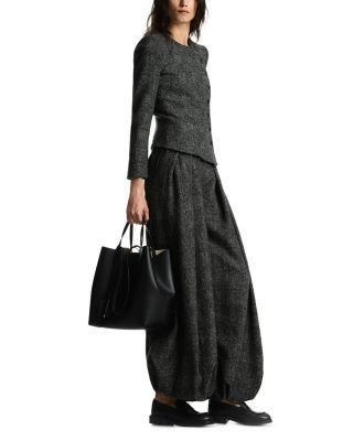 Emporio Armani Wool Asymmetrical Jacket