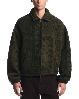 Emporio Armani Wool Blend Blouson Jacket