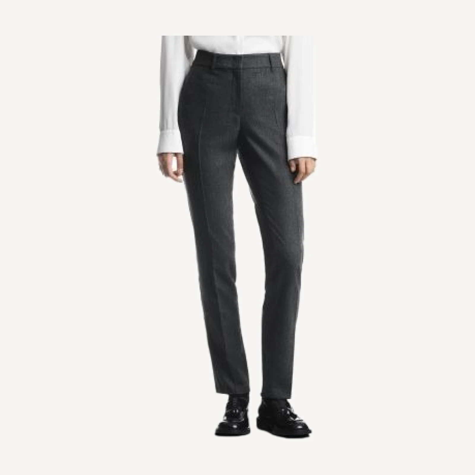 Emporio Armani Wool & Cashmere Stretch Pants