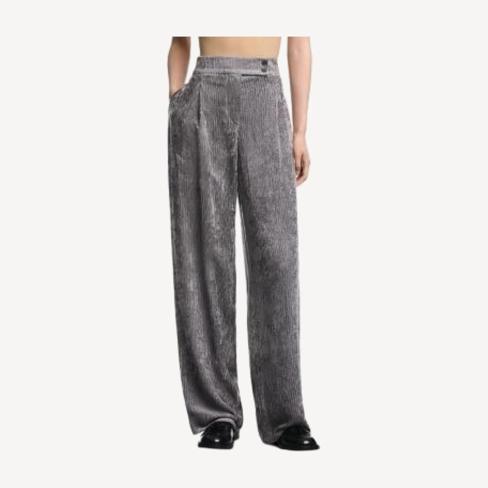Emporio Armani Fluid Corduroy Trousers