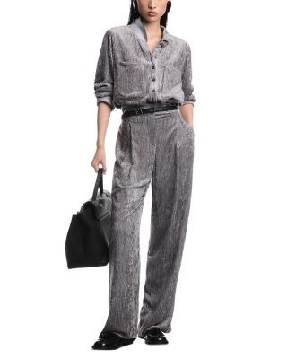 Emporio Armani Fluid Corduroy Trousers