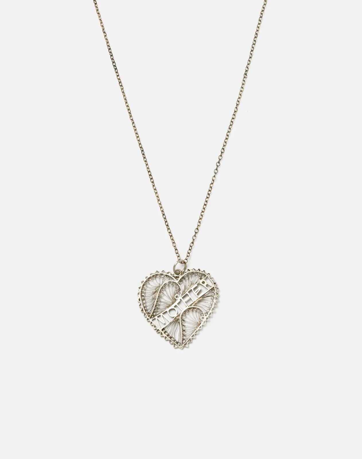 RE/DONE Vintage | 50s Sterling Mother Necklace | Vintage Necklaces
