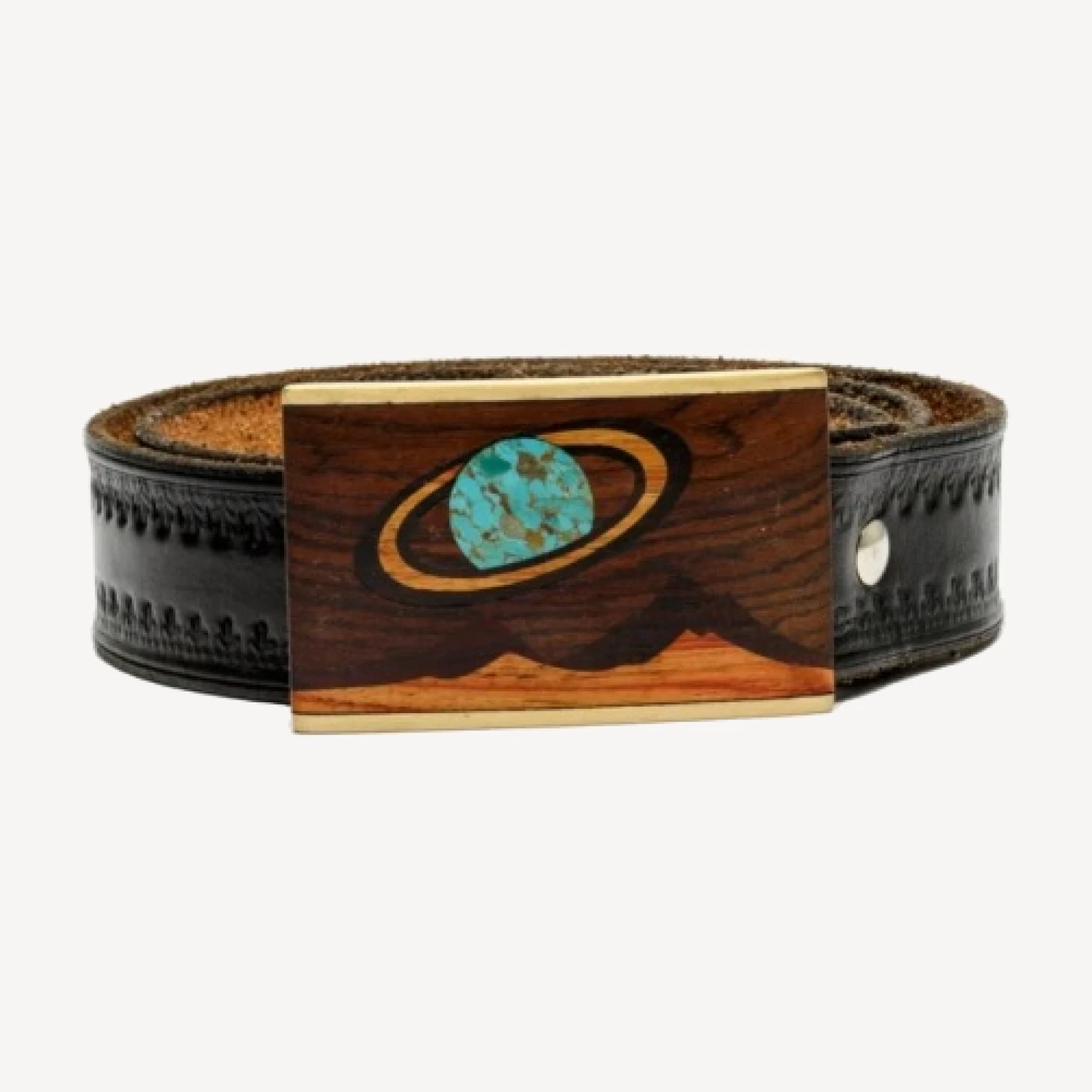 RE/DONE Vintage | 70s Inlaid Saturn Belt | Vintage Belts