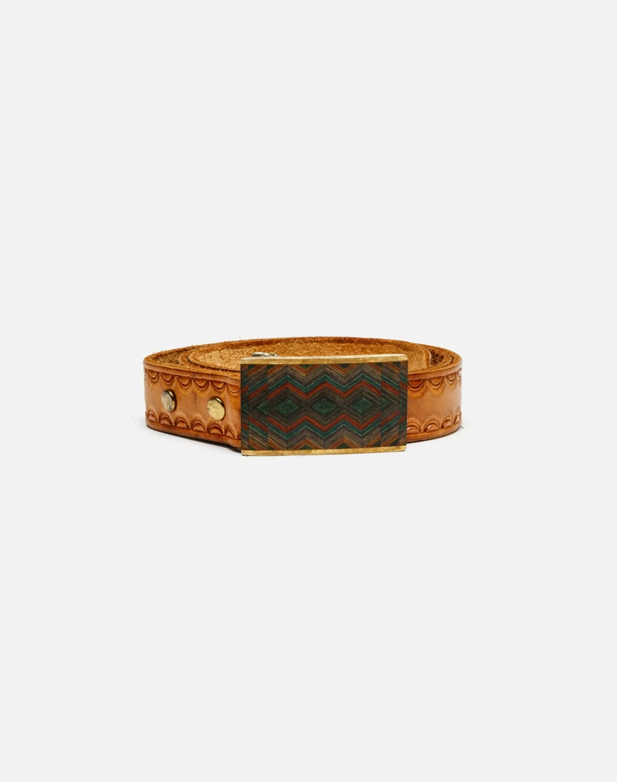 RE/DONE Vintage | 70s Inlaid Belt | Vintage Belts