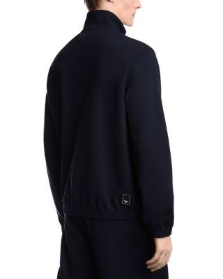 Emporio Armani Textured Zip Sweatshirt