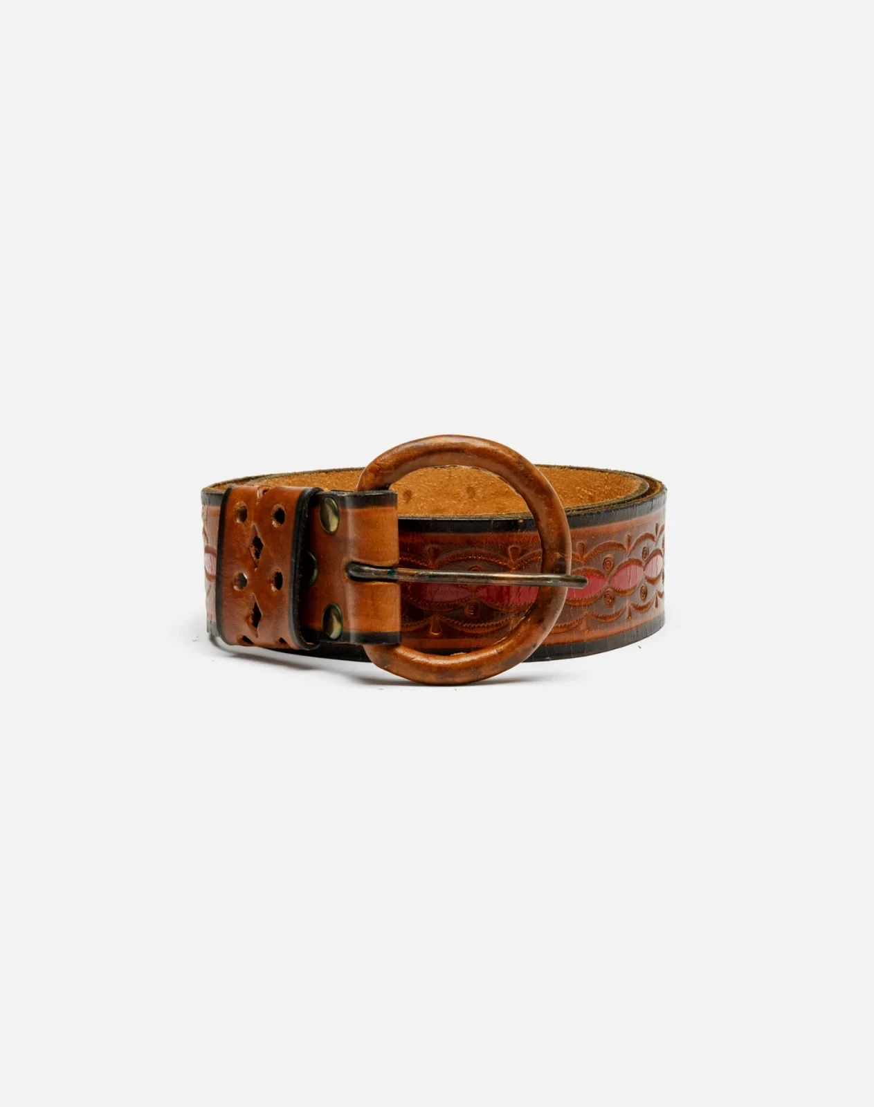 RE/DONE Vintage | 70s Embossed Leather Belt | Vintage Belts