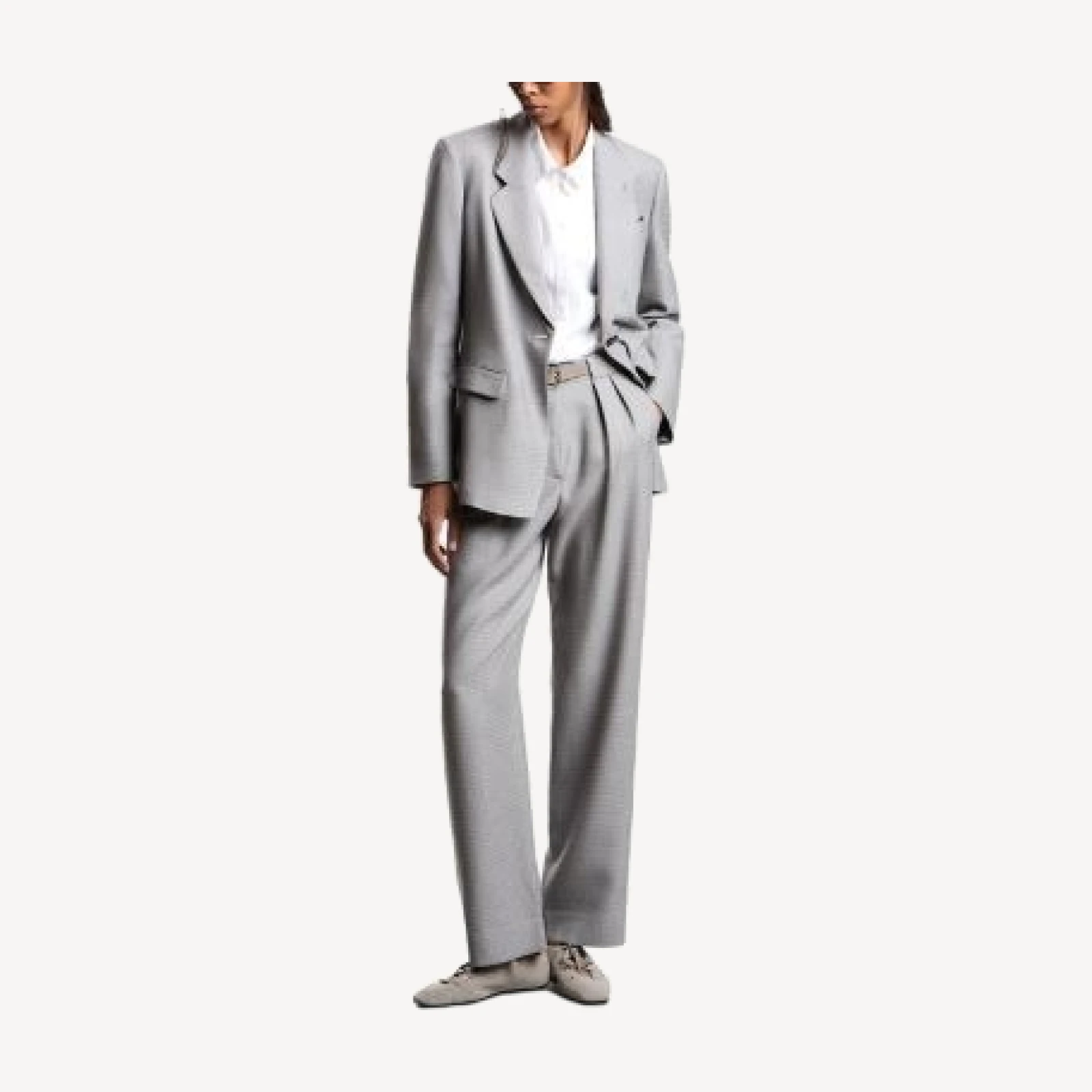 Emporio Armani Pied De Poule Checkered Blazer