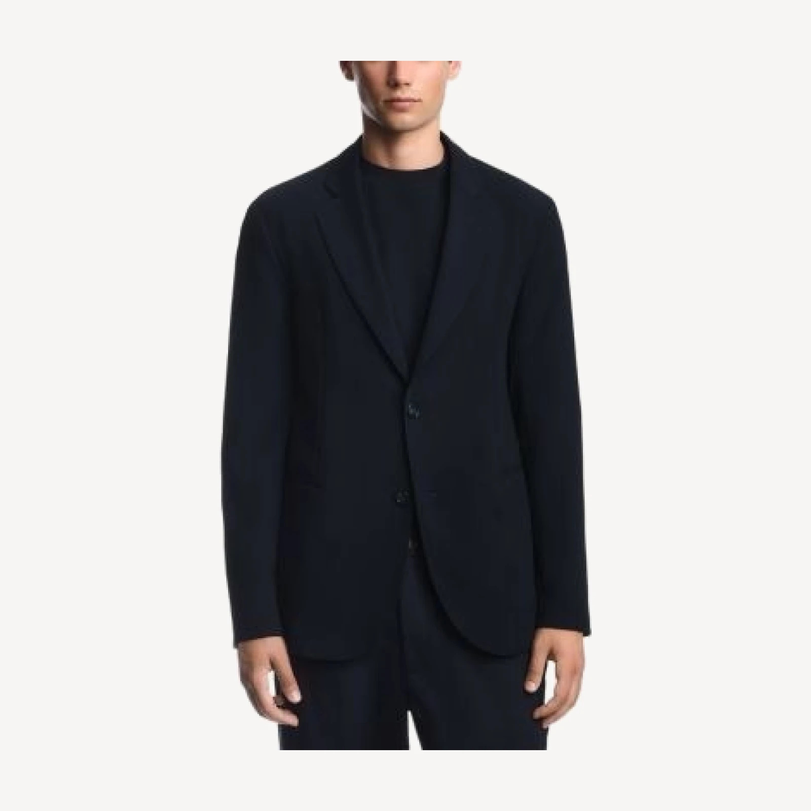 Emporio Armani Tailored Fit Single Breasted Suit Jacket