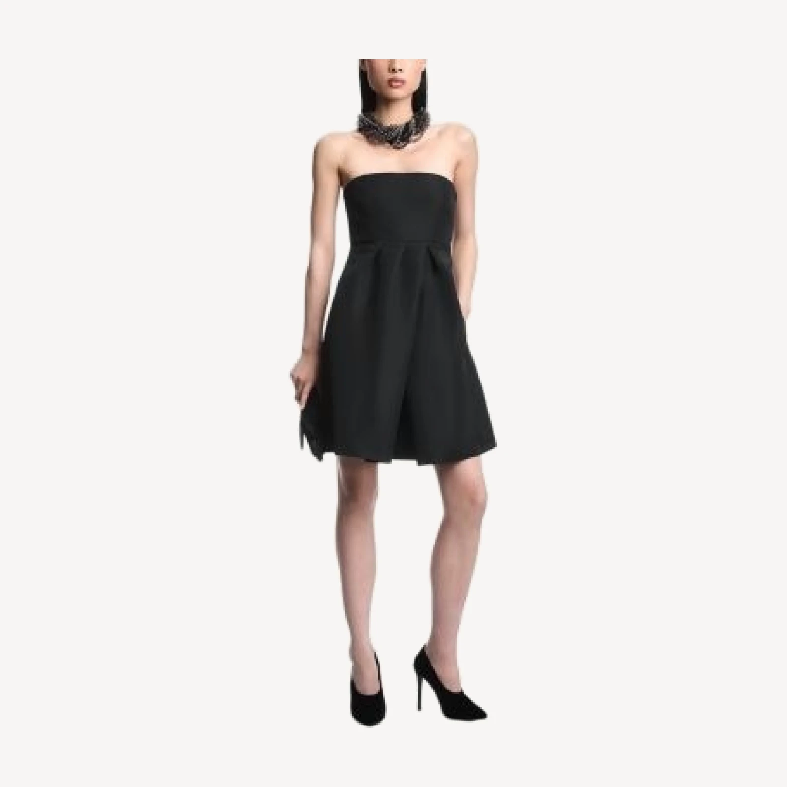 Emporio Armani Strapless Mini Dress