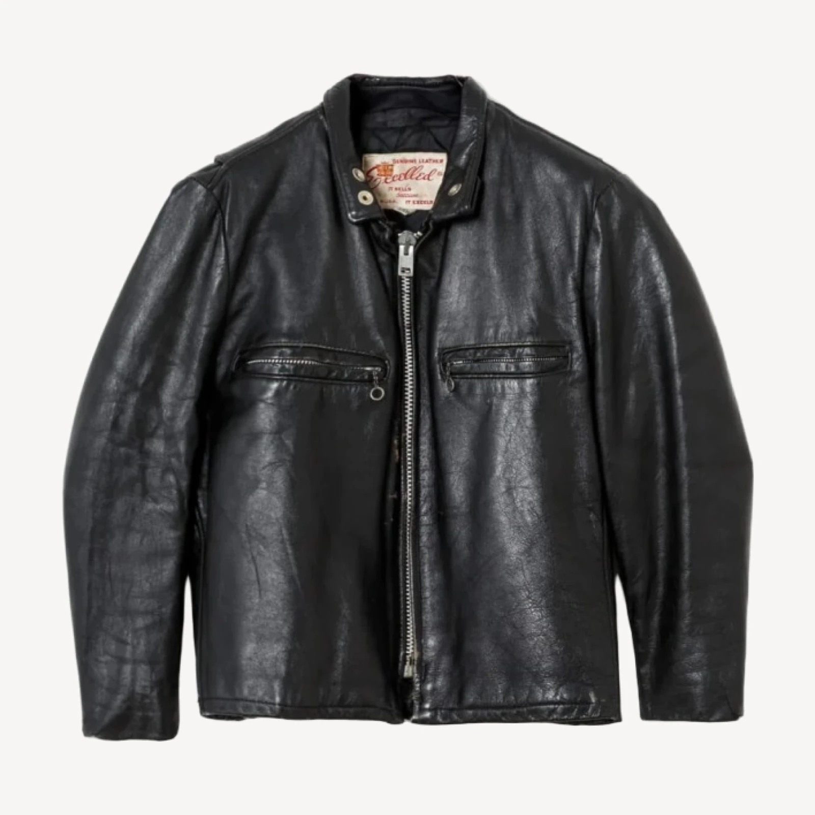 RE/DONE Vintage | 60s Excelled Leather Jacket