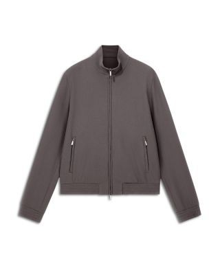 Emporio Armani 3D Crepe Jersey Blouson Jacket