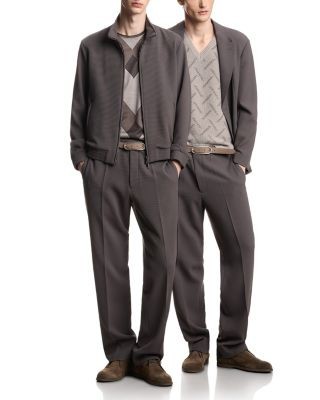 Emporio Armani 3D Crepe Jersey Blouson Jacket