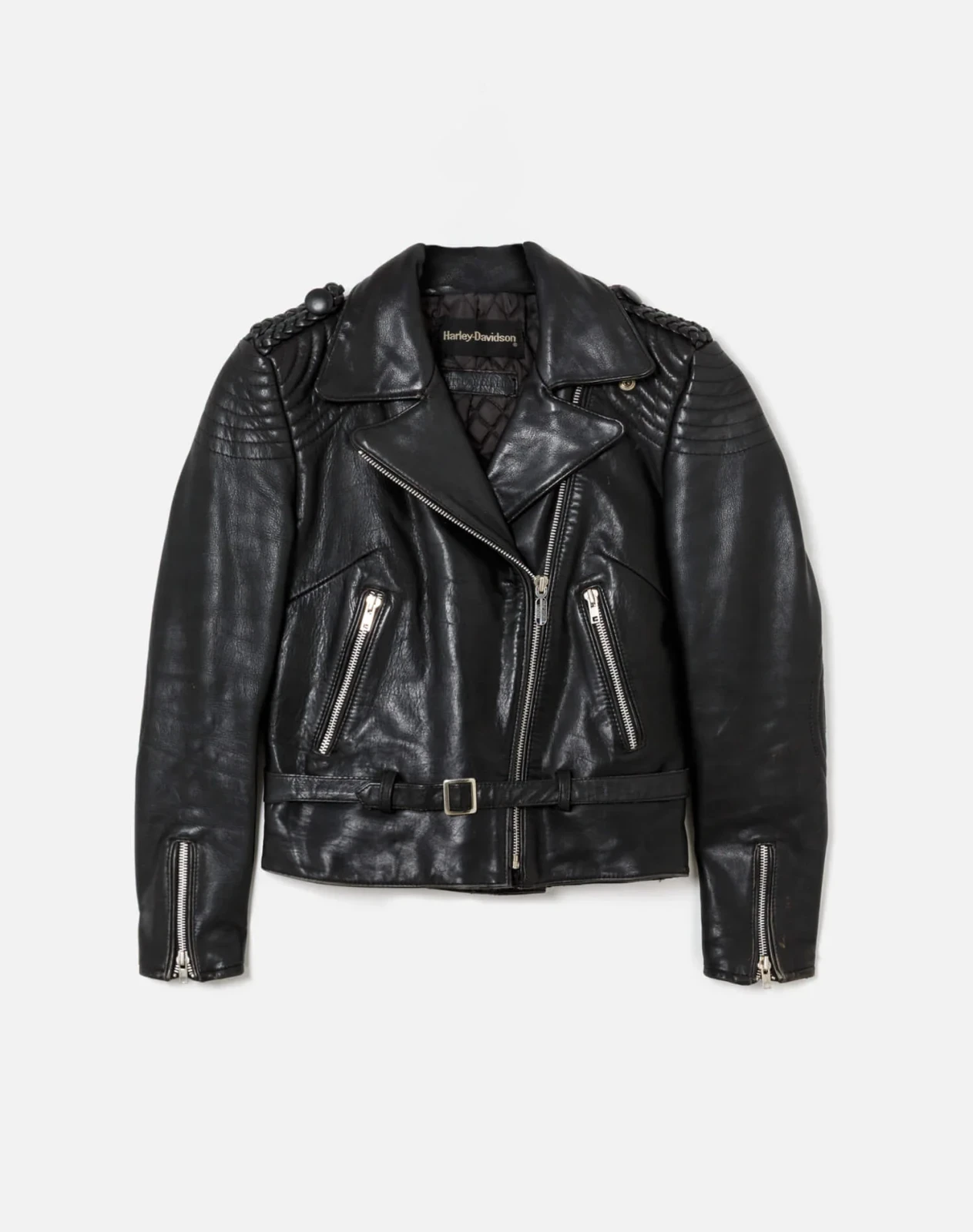 RE/DONE Vintage | 90s Harley Davidson Leather Jacket