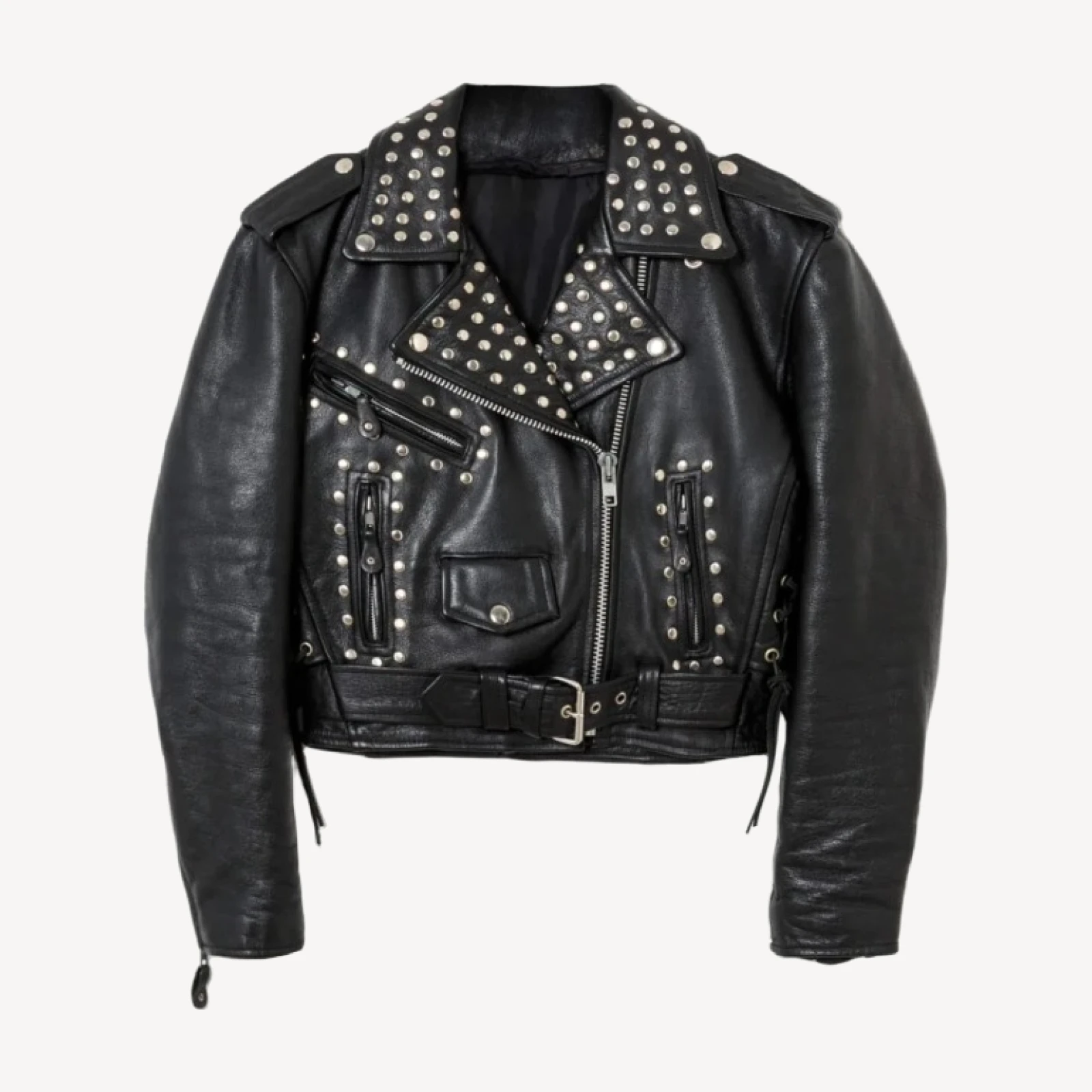 RE/DONE Vintage | 80s Studded Leather Jacket