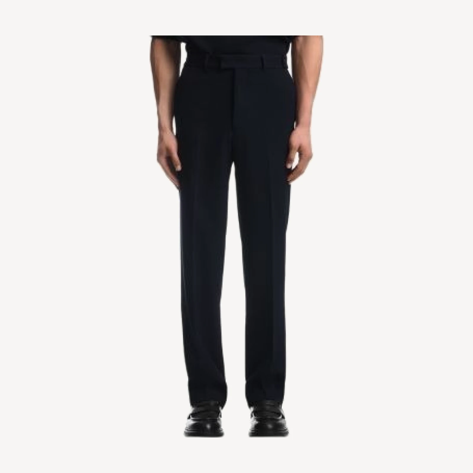 Emporio Armani 3D Crepe Jersey Trousers