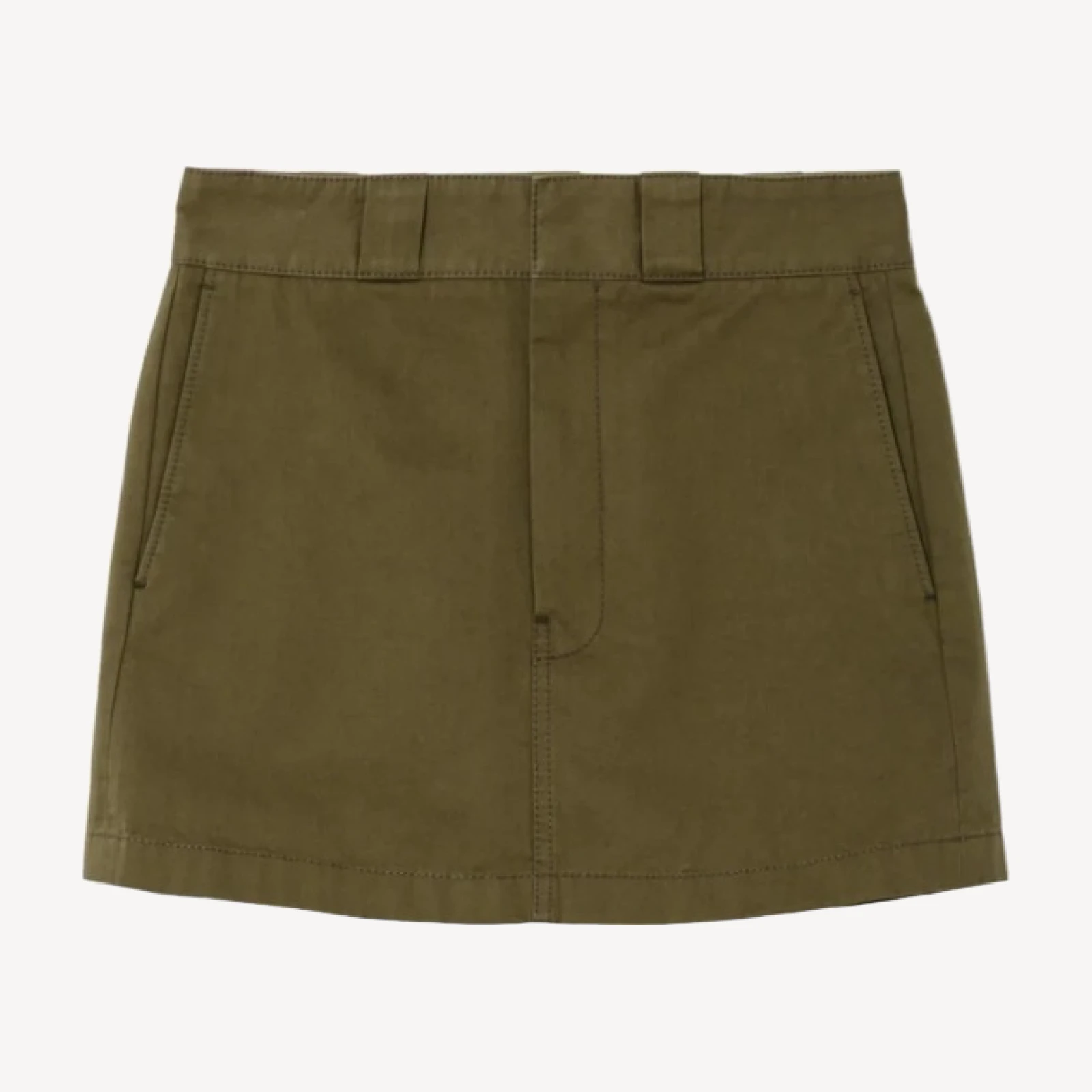 The Ollie Skirt - Army Green