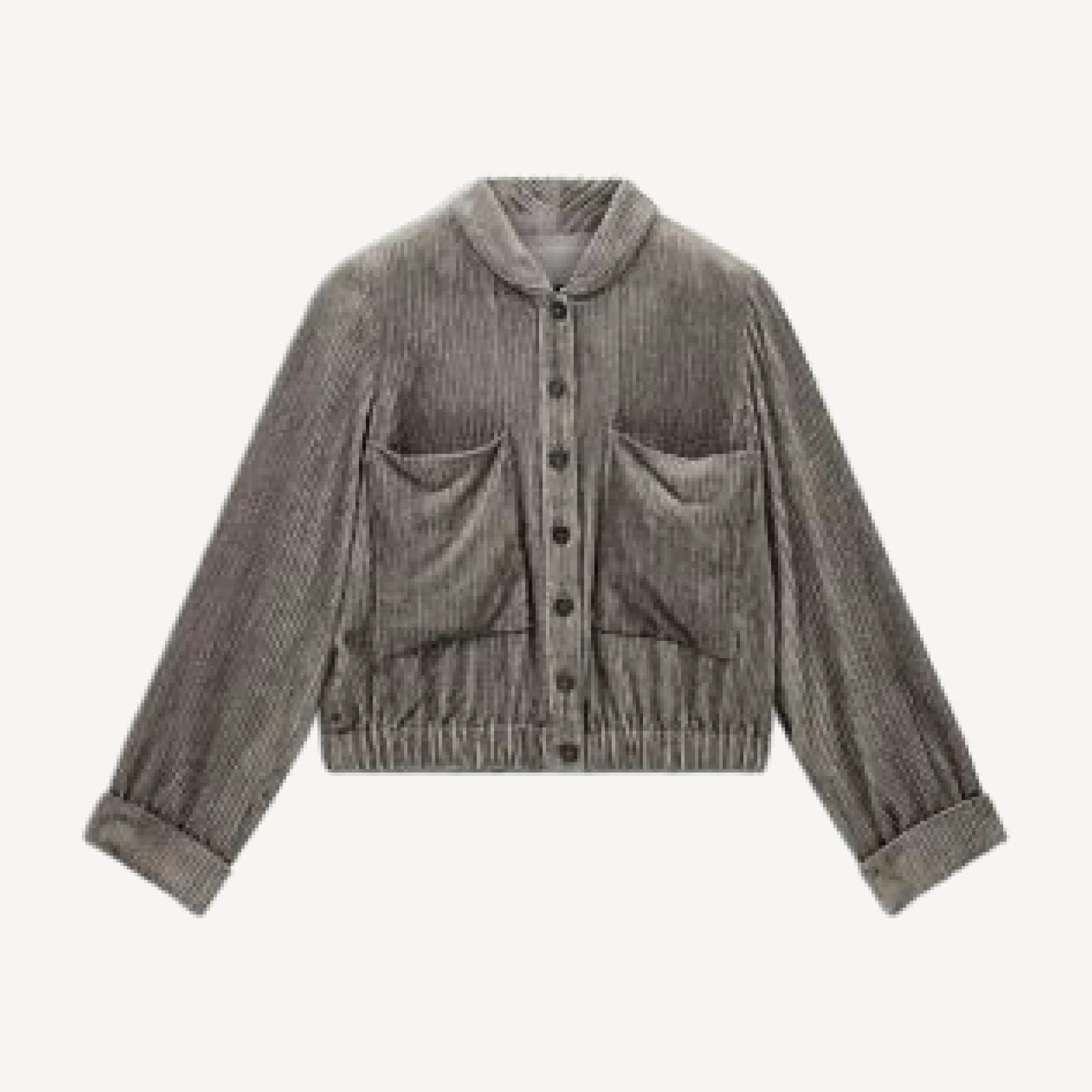 Emporio Armani Fluid Corduroy Cabin Coat
