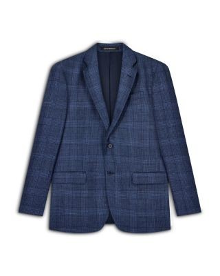 Emporio Armani Classic Fit Plaid Check Blazer