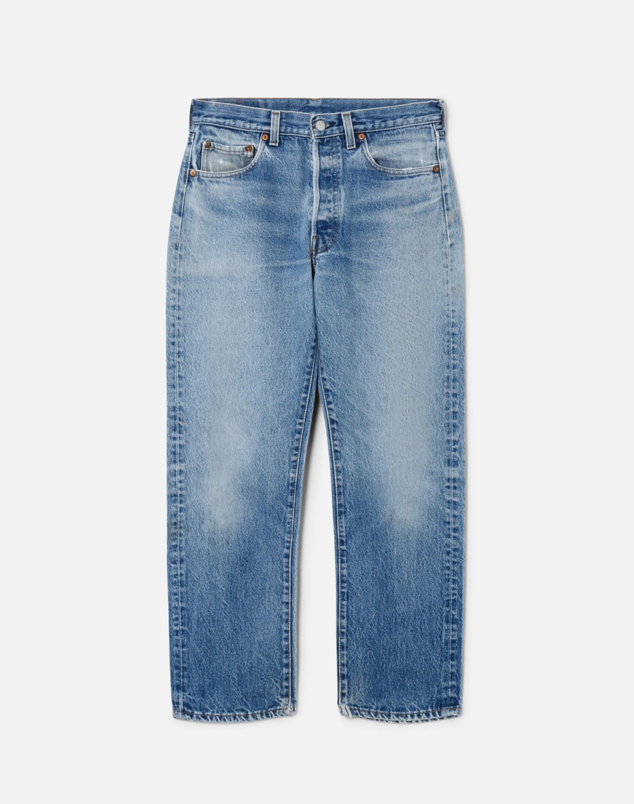 80s Black Bar Tack Levi's 501 -#12
