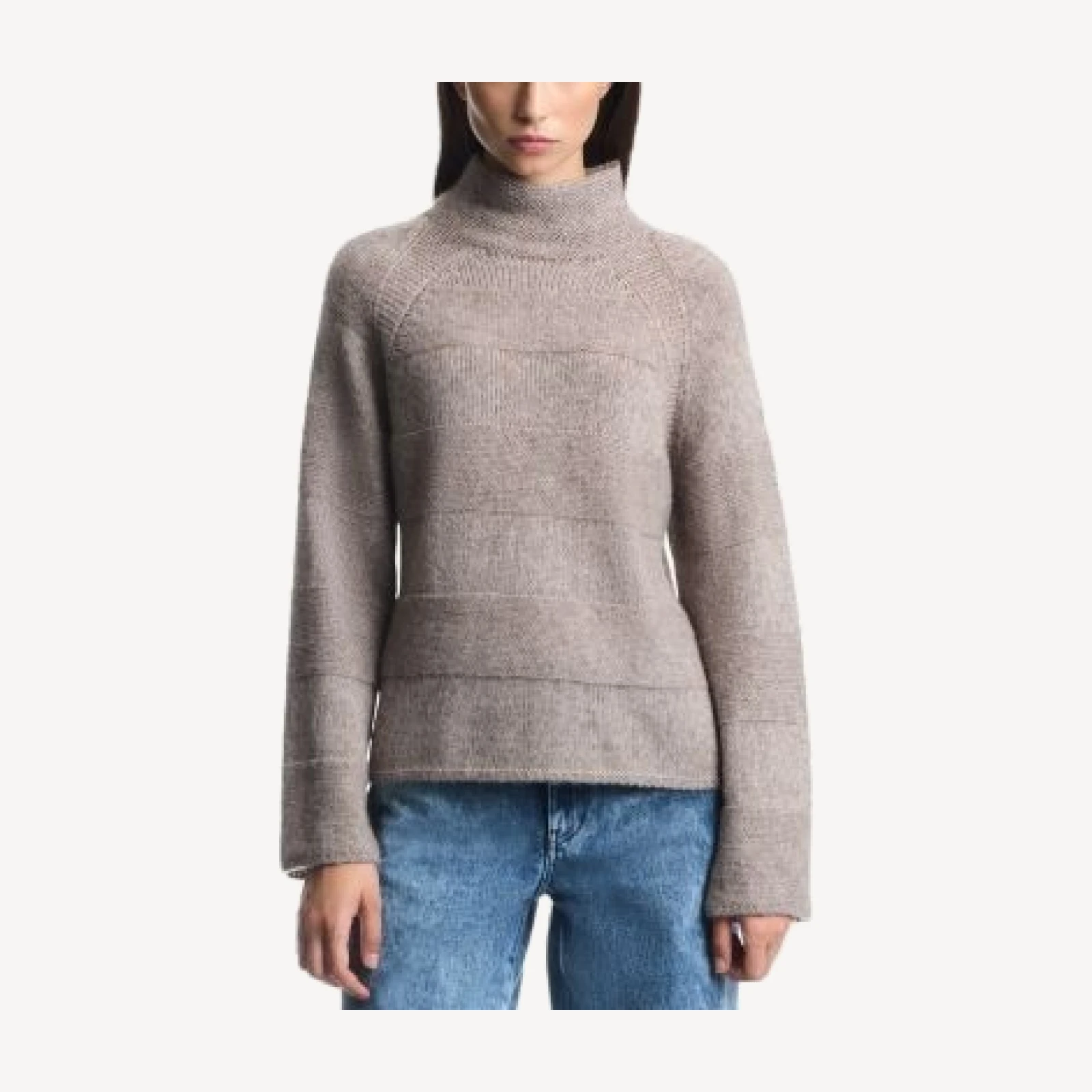 Emporio Armani High Neck Knit Sweater