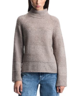 Emporio Armani High Neck Knit Sweater