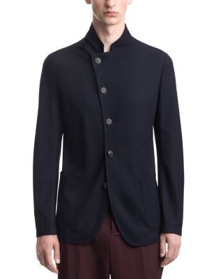Emporio Armani Regular Fit Virgin Wool Jacket