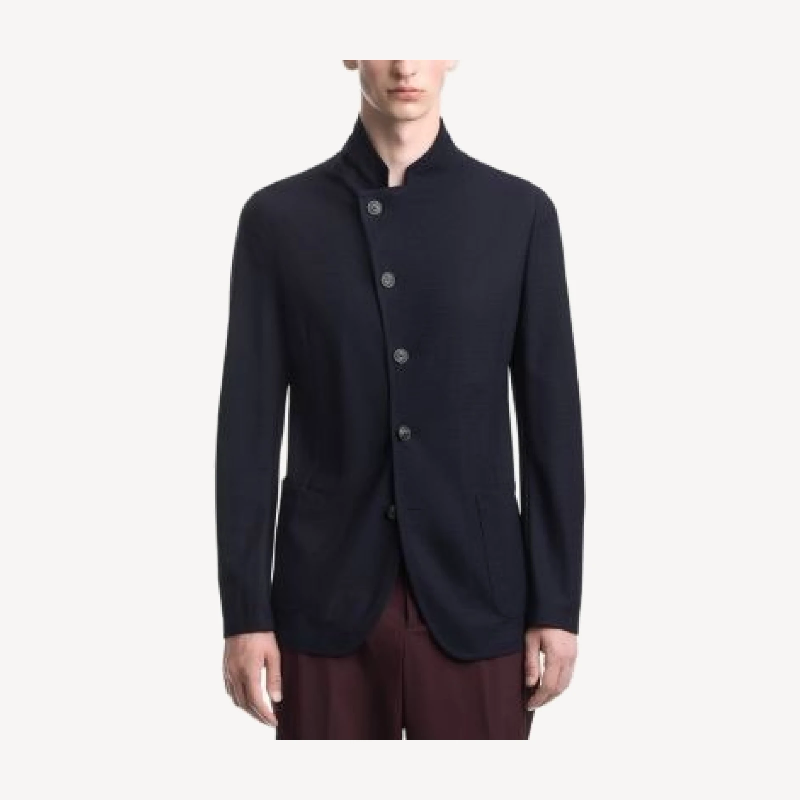 Emporio Armani Regular Fit Virgin Wool Jacket