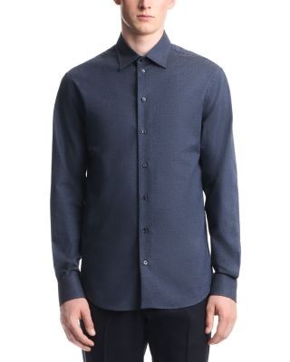 Emporio Armani Cotton Chambray Shirt