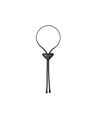 Prada Saffiano Leather Bolo Tie