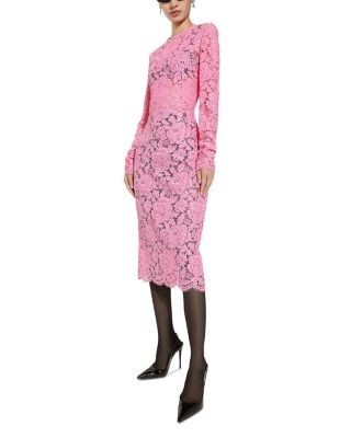 Dolce & Gabbana Cordonetto Lace Sheath Dress
