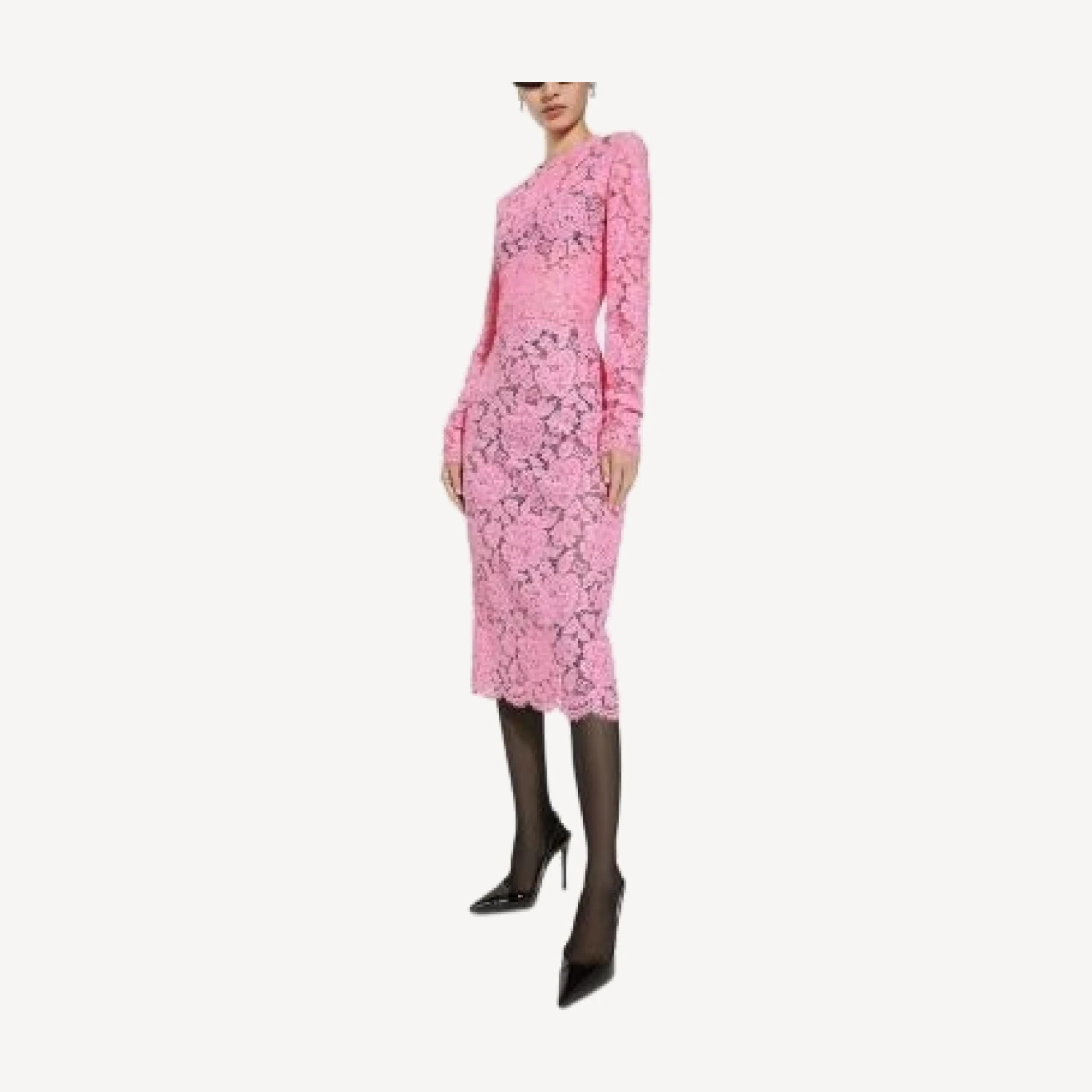 Dolce & Gabbana Cordonetto Lace Sheath Dress