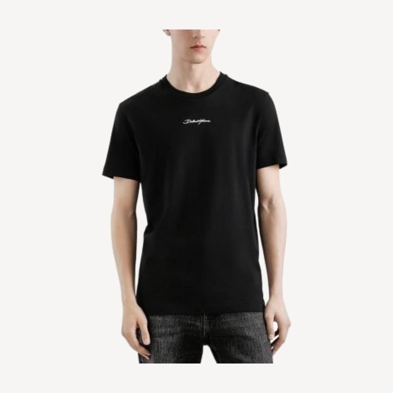Dolce & Gabbana Short Sleeve Logo Tee