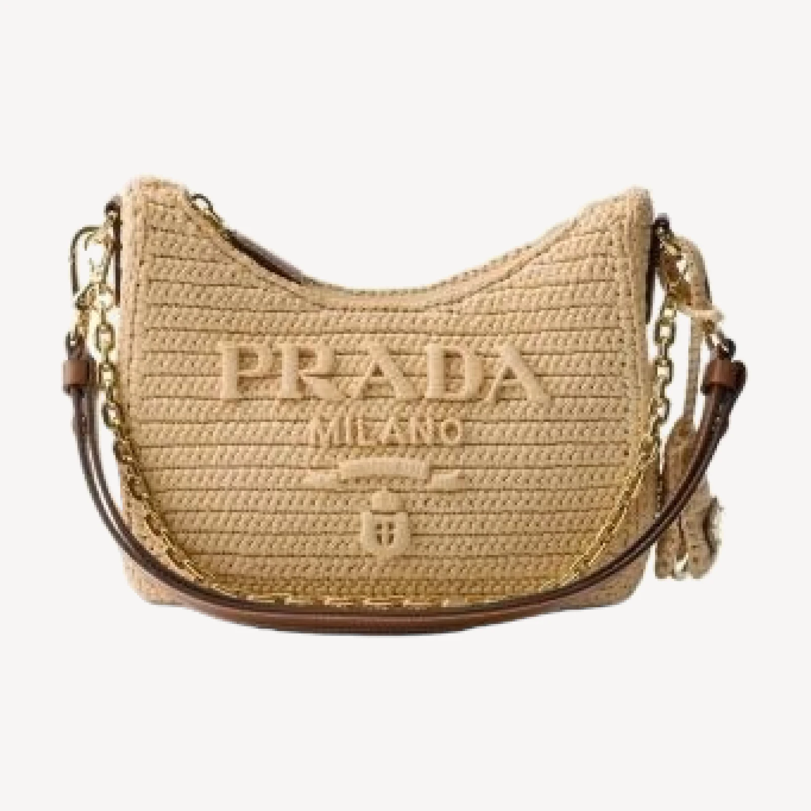 Prada Re-Edition Mini Crochet Bag