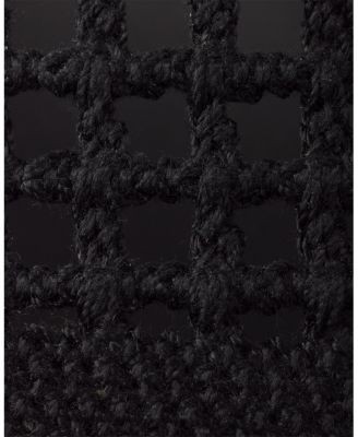 Prada Women's Crochet Wedge Platform Sandals