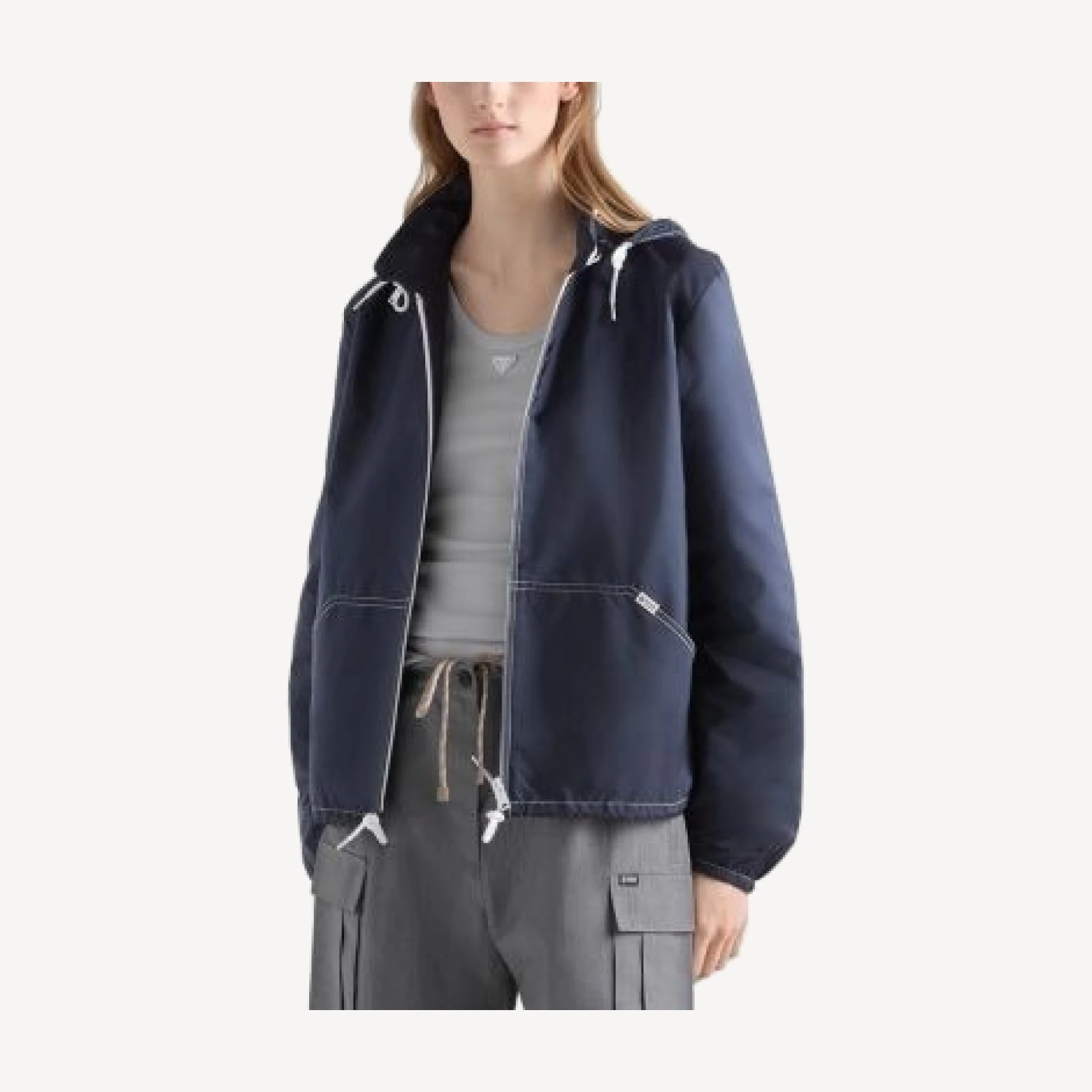 Prada Lightweight Re-Nylon Blouson Jacket