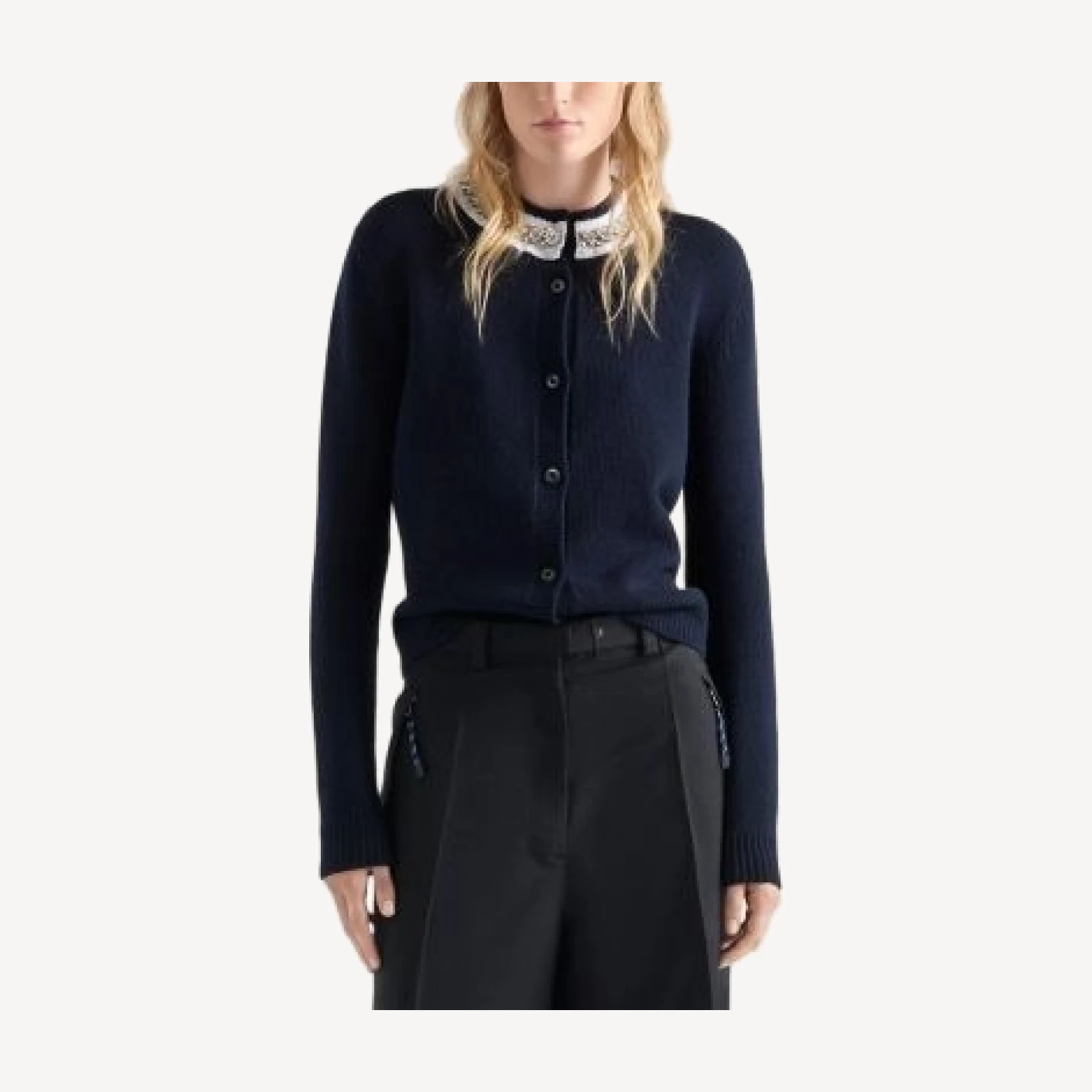 Prada Wool and Cashmere Cardigan