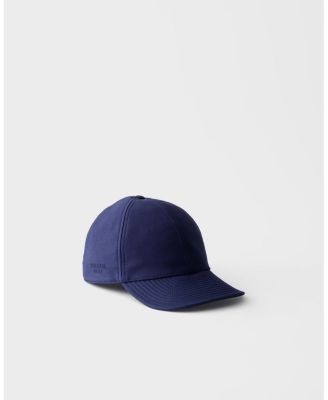 Prada Old Cotton Satin Baseball Cap