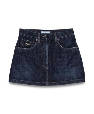 Prada Denim Miniskirt