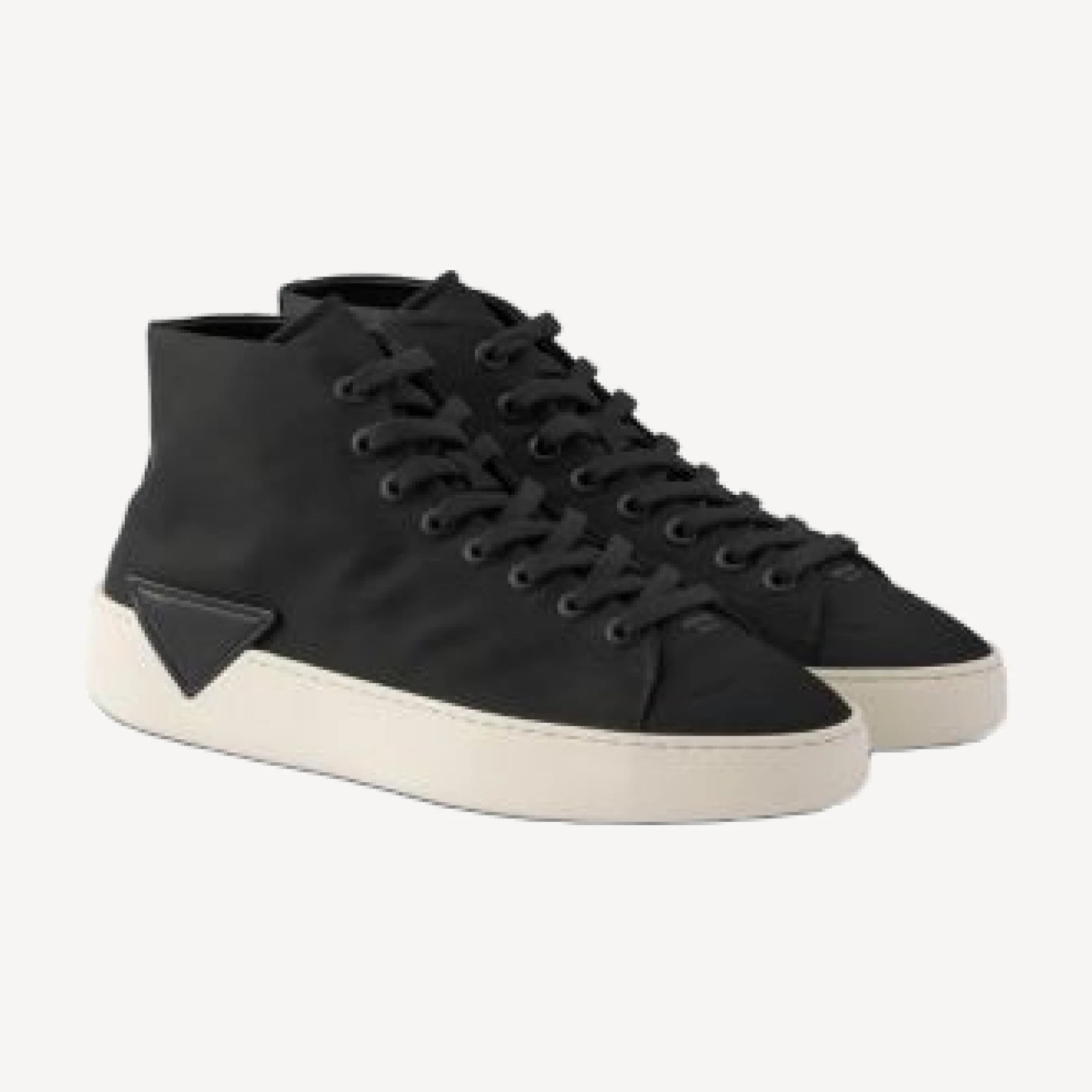 Prada Men's High-Top Re-Nylon Sneakers